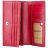 Крупный женский кошелек из гладкой кожи красного цвета с RFID - Visconti 68886 - 14