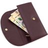 Марсаловий жіночий гаманець великого розміру з натуральної шкіри Tony Bellucci (12475) - 5