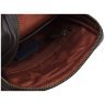 Качественная мужская сумка-планшет из натуральной кожи коричневого цвета Visconti Riley 69186 - 8