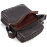 Качественная мужская сумка-планшет из натуральной кожи коричневого цвета Visconti Riley 69186 - 6