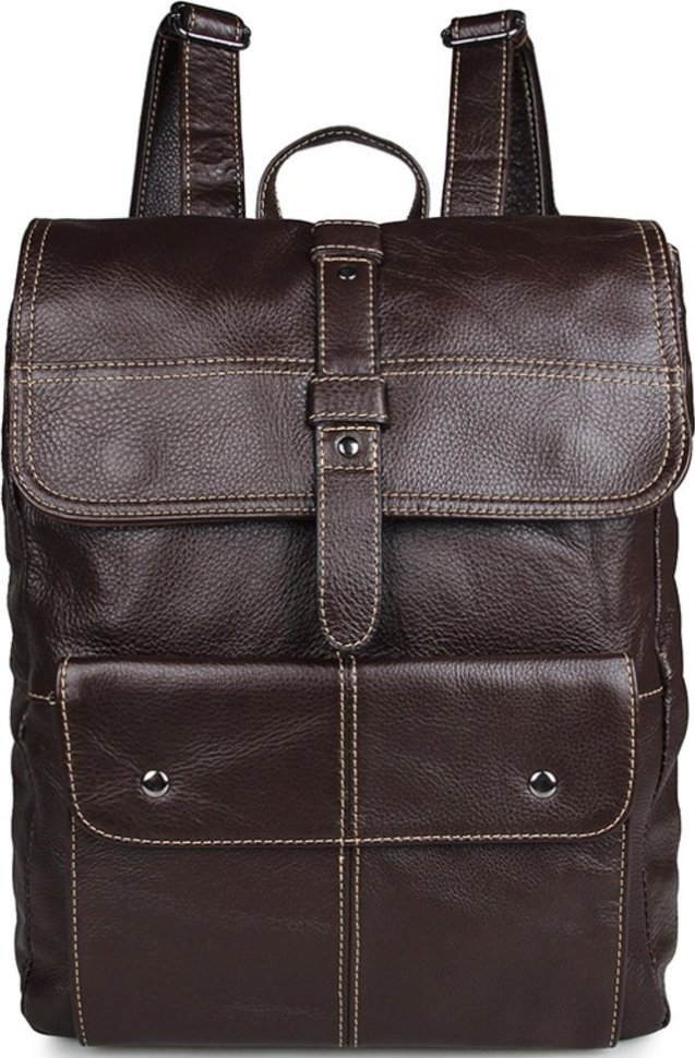 Кожний міський рюкзак коричневого кольору VINTAGE STYLE (14619)