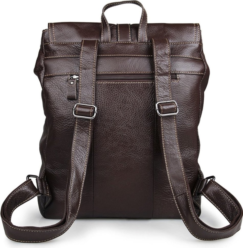 Кожний міський рюкзак коричневого кольору VINTAGE STYLE (14619)