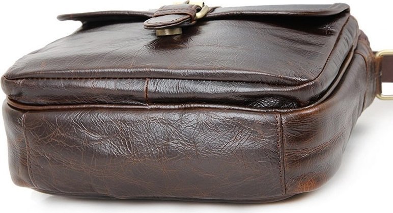Удобная сумка под планшет с ручкой и ремнем на плечо VINTAGE STYLE (14104)
