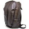Мужской коричневый рюкзак из натуральной кожи с широкими шлейками TARWA (19929) - 1