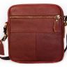 Повседневная мужская кожаная сумочка для документов и личных вещей Leather Collection (0-0044) - 4