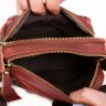 Повседневная мужская кожаная сумочка для документов и личных вещей Leather Collection (0-0044) - 5