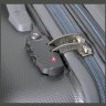 Маленький чемодан Galaxy на 45-54 литров из поликарбоната Vip Collection 102687 (серебристый цвет) modnotak фото - 9