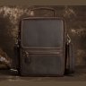 Барсетка мужская из винтажной кожи коричневого цвета Tiding Bag (15765) фото №7 Барсетка мужская из винтажной кожи коричневого цвета Tiding Bag (15765) modnotak фото - 7