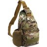Текстильна тактична військова сумка-слінг з однією лямкою MILITARY STYLE (21972) - 1