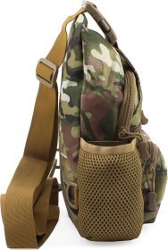 Текстильна тактична військова сумка-слінг з однією лямкою MILITARY STYLE (21972)