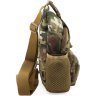 Текстильна тактична військова сумка-слінг з однією лямкою MILITARY STYLE (21972) - 2