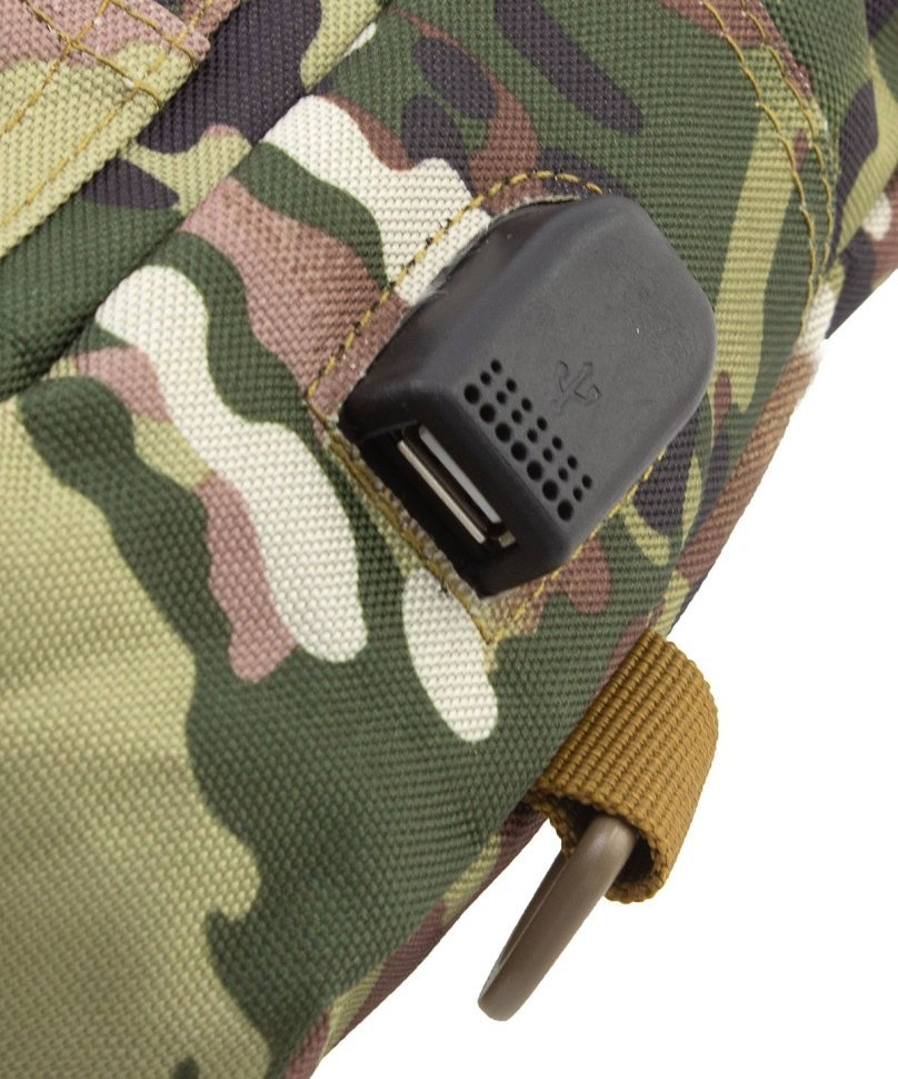 Текстильна тактична військова сумка-слінг з однією лямкою MILITARY STYLE (21972)