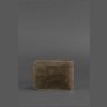Кожаное портмоне темно-коричневого цвета без монетницы BlankNote (12567) - 5