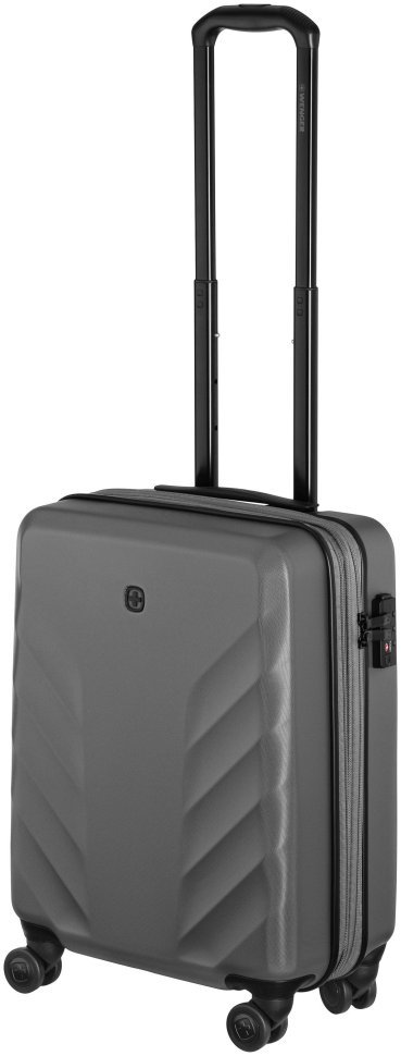 Валіза Wenger, Motion, мала, пластик, 4 колеса, сіра modnotak фото №9