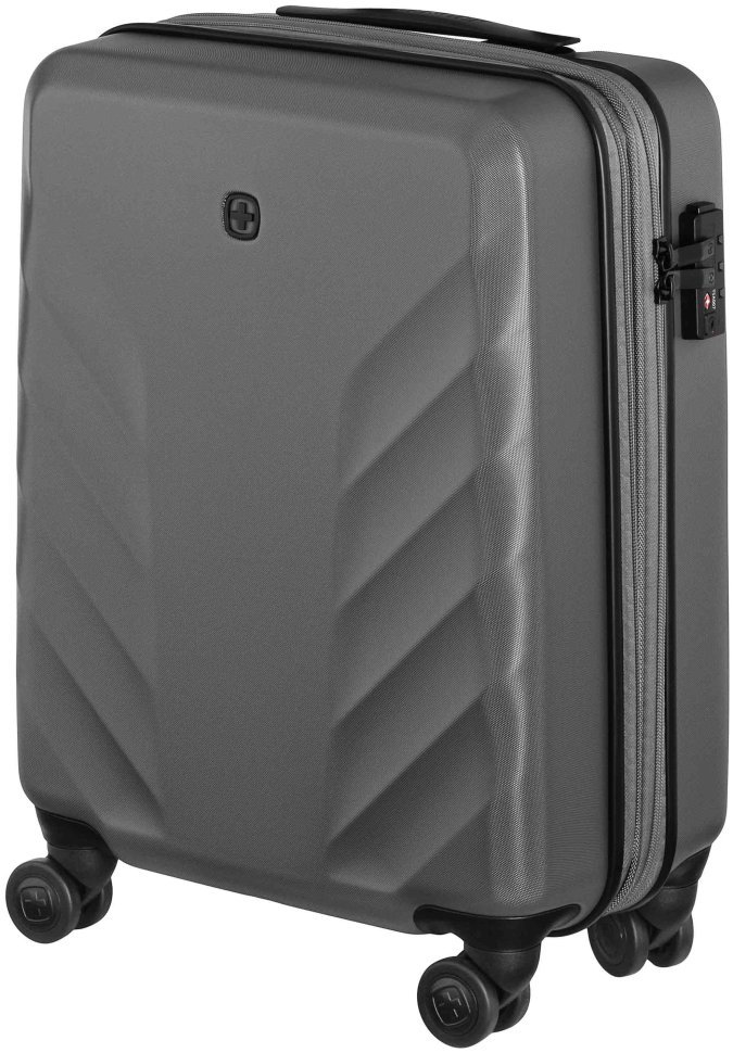 Валіза Wenger, Motion, мала, пластик, 4 колеса, сіра modnotak фото №10