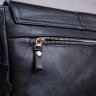 Популярна чоловіча сумка-месенджер із гладкої шкіри чорного забарвлення SHVIGEL (00858) - 10