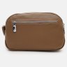 Качественная женская сумка кросс-боди из кожи флотар коричневого цвета Borsa Leather 94687 фото №3 Качественная женская сумка кросс-боди из кожи флотар коричневого цвета Borsa Leather 94687 modnotak фото - 3