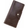Шкіряний купюрник ручної роботи на кнопці ST Leather (17835) - 1