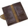Кожаный купюрник ручной работы на кнопке ST Leather (17835) - 5