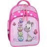 Школьный текстильный рюкзак в малиновом цвете с принтом Bagland (55387) - 2