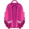 Школьный текстильный рюкзак в малиновом цвете с принтом Bagland (55387) - 4