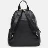 Женский черный рюкзак для города из натуральной кожи флотар Borsa Leather (56287) - 3
