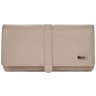 Большой женский кошелек из кожи флотар на 2 отделения Desisan 106787 бежевого цвета modnotak фото - 1