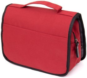 Містка сумка-органайзер з якісного текстилю Vintage 2420658 Малинова
