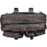 Оригінальна чоловіча сумка трансформер коричневого кольору VINTAGE STYLE (14106) - 7