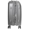 Серебристый чемодан Galaxy из поликарбоната на 66-78 л Vip Collection 102688 modnotak фото - 3