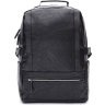 Мужской классический рюкзак из эко-кожи в черном цвете Monsen (22140) - 1