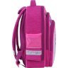 Малиновый школьный рюкзак для девочек с совами Bagland (53688) - 2