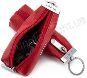 Яркая кожаная ключница производства Турции - Karya 446-46