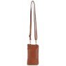 Мини-сумка для смартфона из натуральной гладкой кожи Ashwood T80 коричневого цвета 94488 фото №3 Мини-сумка для смартфона из натуральной гладкой кожи Ashwood T80 коричневого цвета 94488 modnotak фото - 3