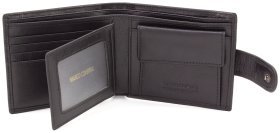 Классическое мужское портмоне с тремя отделениями для купюр Marco Coverna (18398)