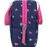 Шкільний рюкзак для дівчинки синього кольору з текстилю Bagland Beyond 55588 - 10