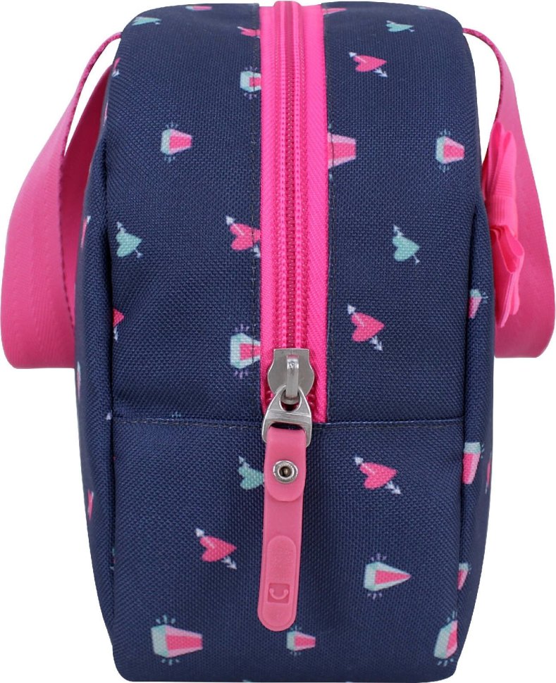 Шкільний рюкзак для дівчинки синього кольору з текстилю Bagland Beyond 55588