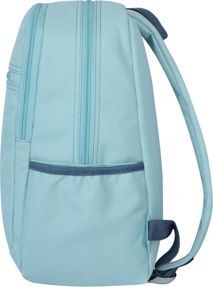 Текстильный женский рюкзак бирюзового цвета Bagland (55688)