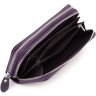 Фиолетовый женский кошелек из натуральной кожи на две молнии ST Leather 1767388 - 8