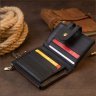 Невеликий чорний гаманець із натуральної шкіри з ланцюжком Vintage 2420437 - 8