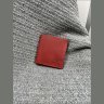 Червоний маленький гаманець ручної роботи Grande Pelle (13017) - 9
