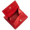 Красный маленький кошелек ручной работы Grande Pelle (13017) - 6