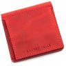 Красный маленький кошелек ручной работы Grande Pelle (13017) - 5