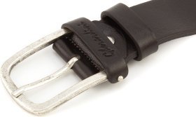 Темно-коричневий ремінь із італійської шкіри Gherardini 40664-GHBR