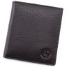 Тонкий маленький гаманець на магніті H.T Leather (16760) - 1