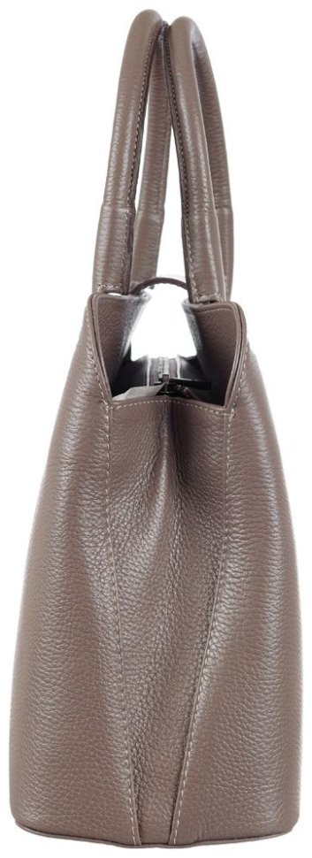 Большая женская кожаная сумка бежевого цвета с двумя ручками Desisan 80289 фото №3 Большая женская кожаная сумка бежевого цвета с двумя ручками Desisan 80289 modnotak фото №3