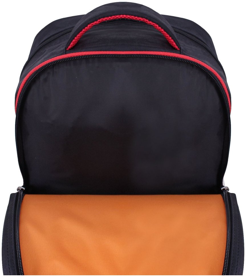 Школьный рюкзак для мальчиков черного цвета с принтом тигра на байке Bagland 111189 modnotak фото №4