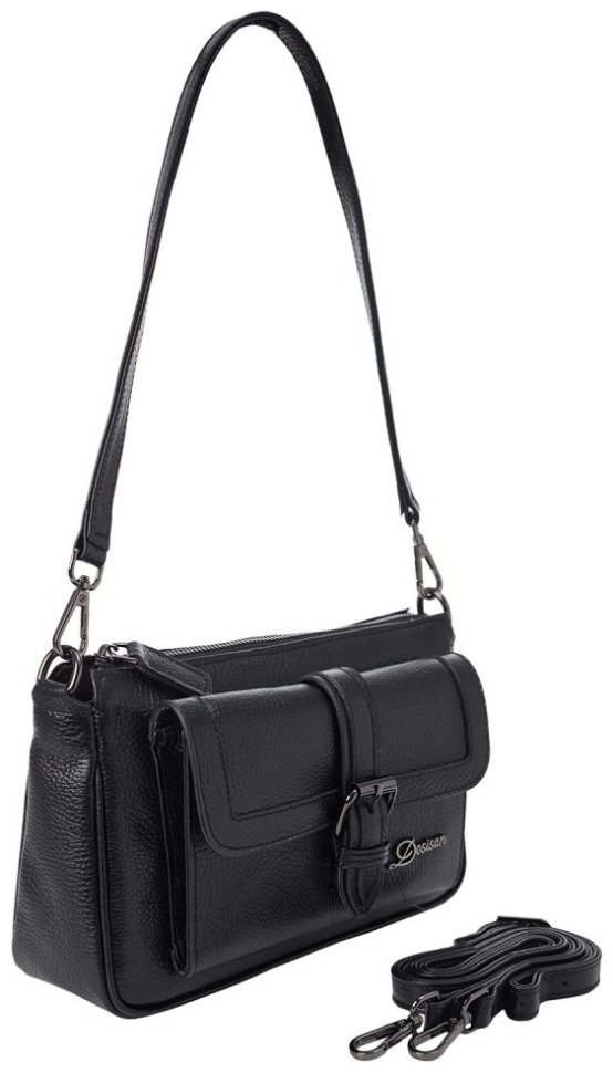 Компактная женская сумка из натуральной зернистой кожи Desisan 81189 modnotak фото №2