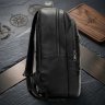 Классический черный рюкзак из натуральной фактурной кожи VINTAGE STYLE (14696) modnotak фото - 13
