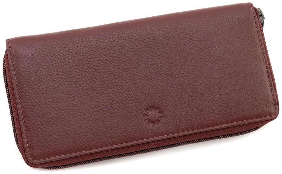 Жіночий гаманець з натуральної шкіри вишнево-червоного кольору Yoshi Baxter Cherry Red (Великобританія) 91789 фото №3 Жіночий гаманець з натуральної шкіри вишнево-червоного кольору Yoshi Baxter Cherry Red (Великобританія) 91789 modnotak фото №3